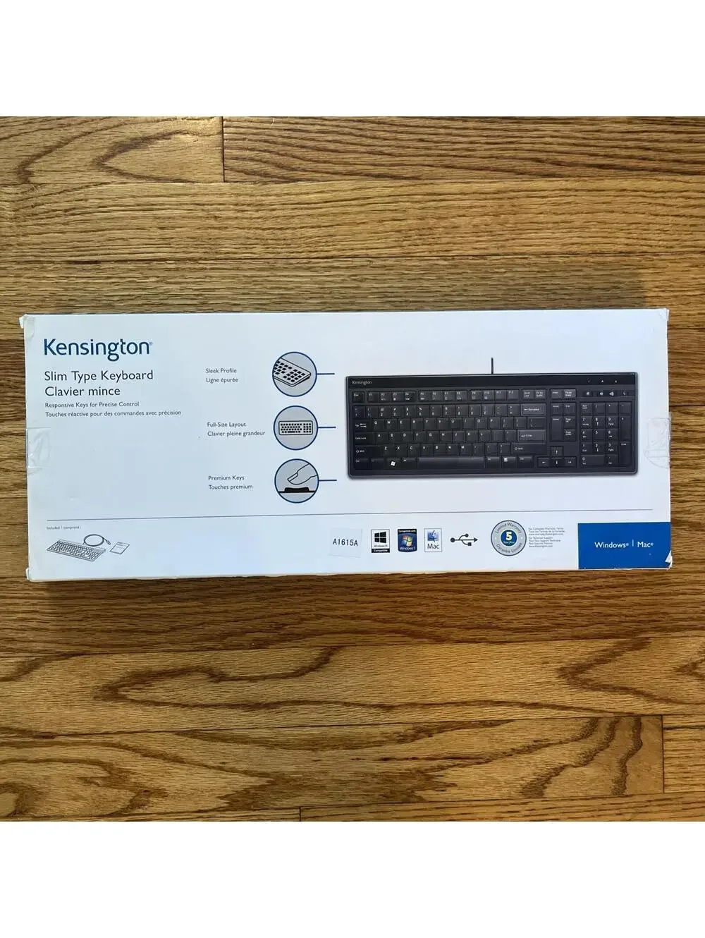 Kensington Keyboard - USB Interface - 3/4